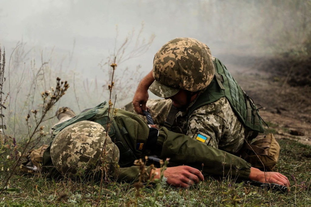 Оккупанты семь раз обстреляли позиции ВСУ, погиб украинский воин