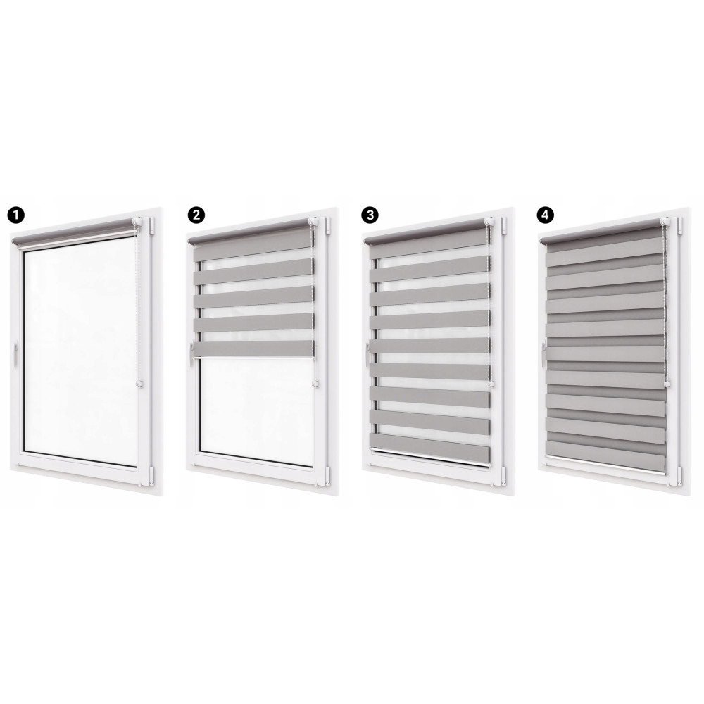 Ролеты день-ночь: как работает точная настройка полос для равномерного света