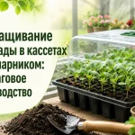 Выращивание рассады в кассетах под парником: пошаговое руководство